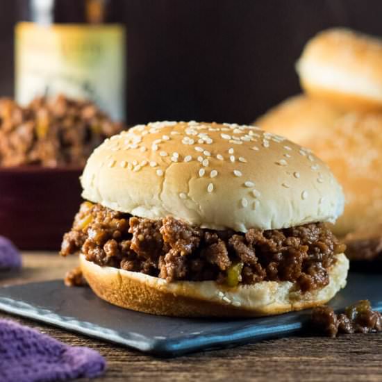 Homemade Sloppy Joes