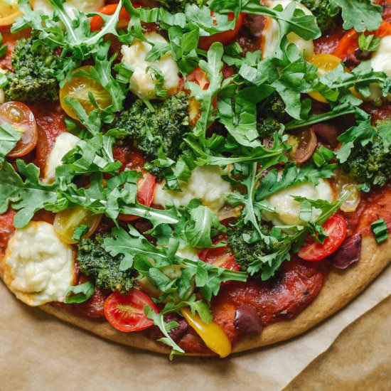 QUINOA PIZZA MARGARITA