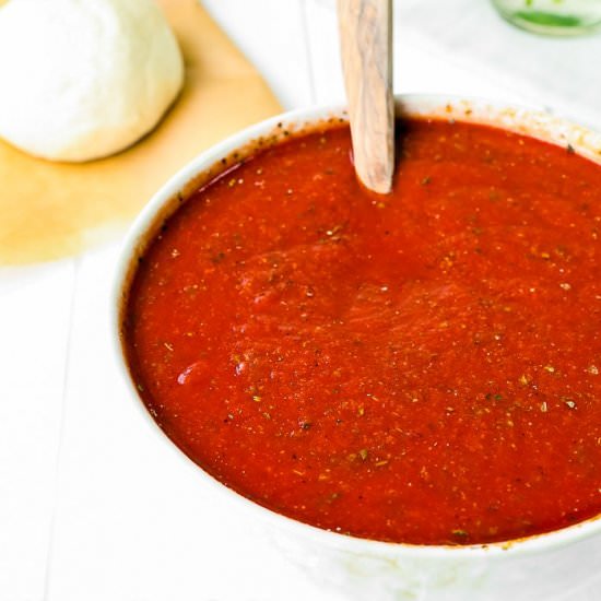 No Cook Easy Pizza Tomato Sauce