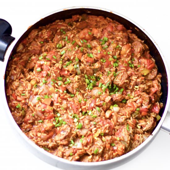 Spicy Sausage Jambalaya
