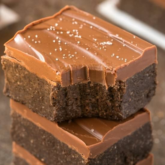 No Bake Sweet Potato Brownies
