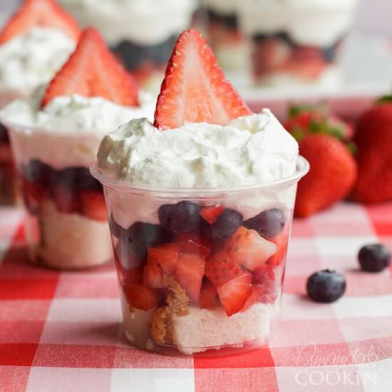 Mini Shortcake Cups