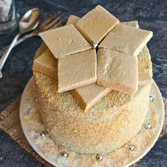 Gold Halva Cake