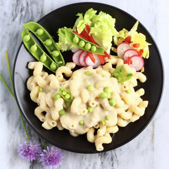 Vegan White Bean Mac and Cheese