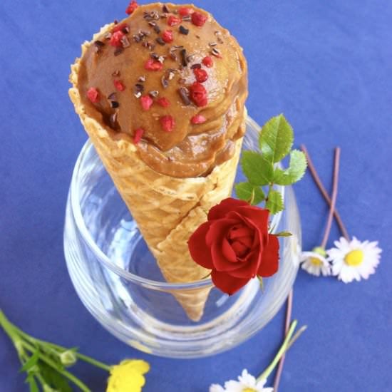 Chocolate Sweet Potato Ice Cream