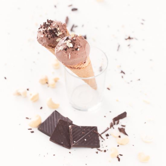 Vegan Chocolate Ice Cream