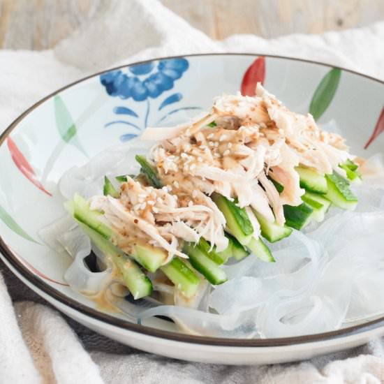 Shredded Chicken with Sesame Sauce