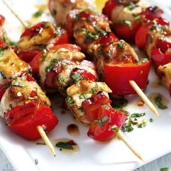 Grilled Honey Lime Cilantro Chicken