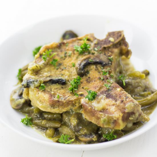 Pressure Cooker Pork Chops