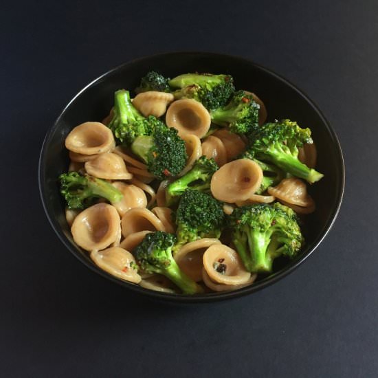 Pasta with Broccoli and Gorgonzola