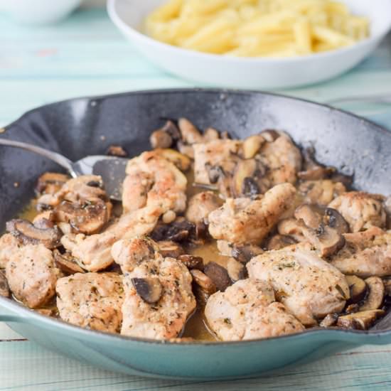 Super Easy Chicken Marsala