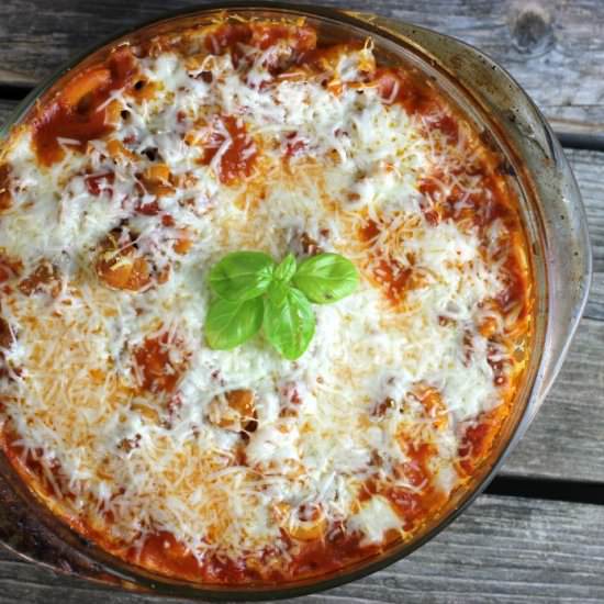 Baked Chicken Pasta Casserole
