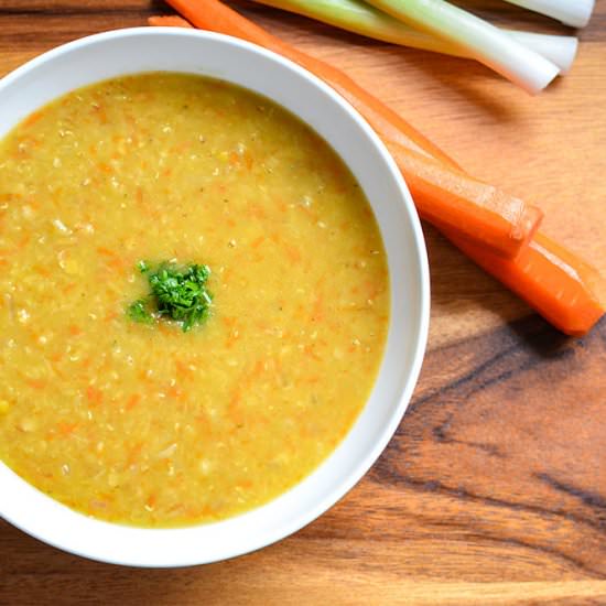 Yellow Lentil Soup