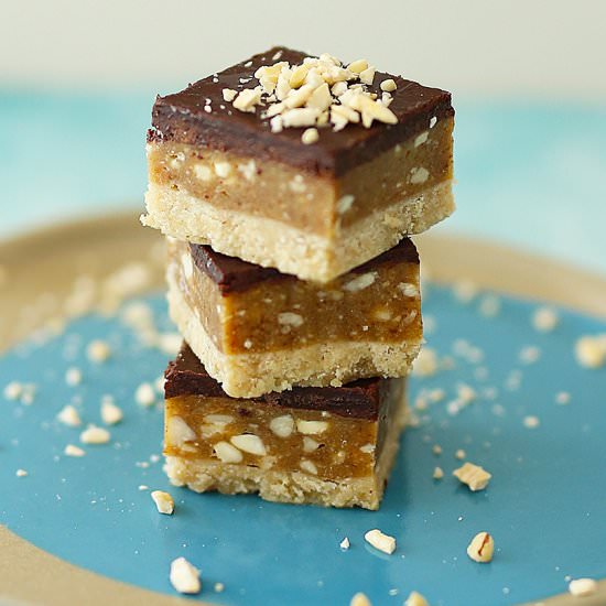 Raw Snickers Bar