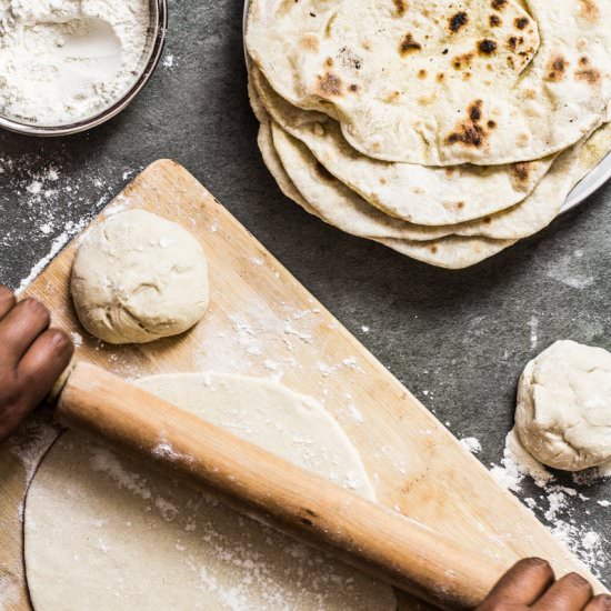 Easy Homemade Roti