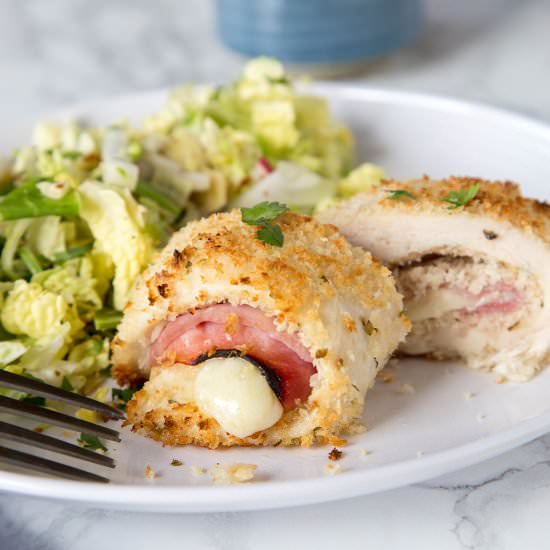 Crispy Chicken Cordon Bleu