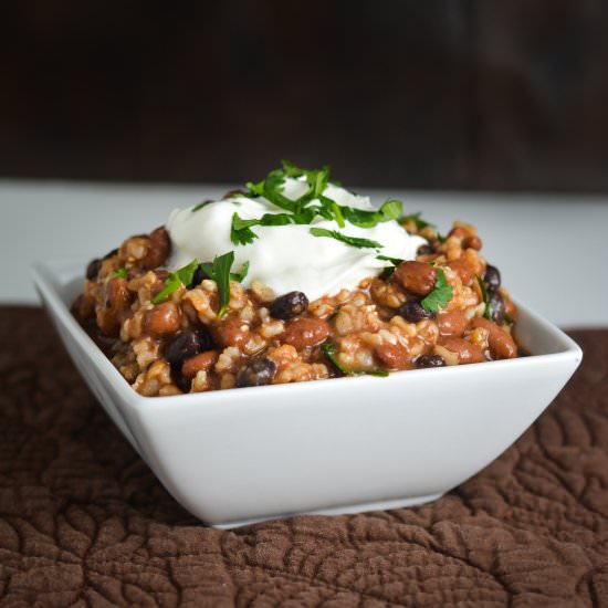 Easy Mixed Rice & Beans
