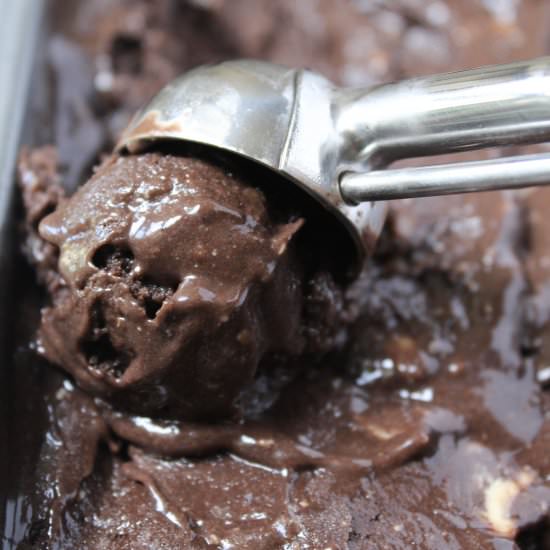 Chocolate Cashew Butter Nice Cream