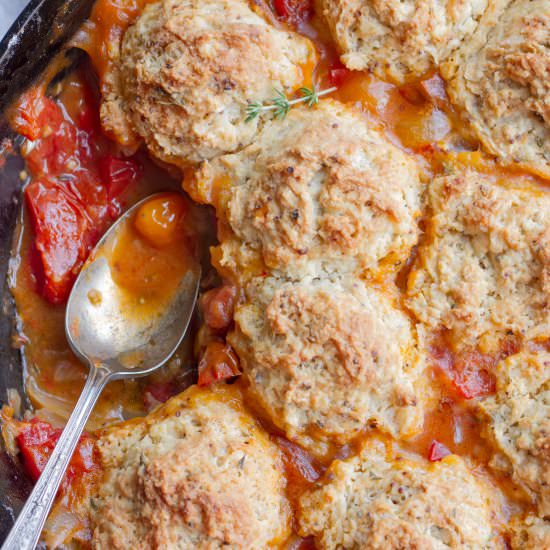 Tomato Cobbler