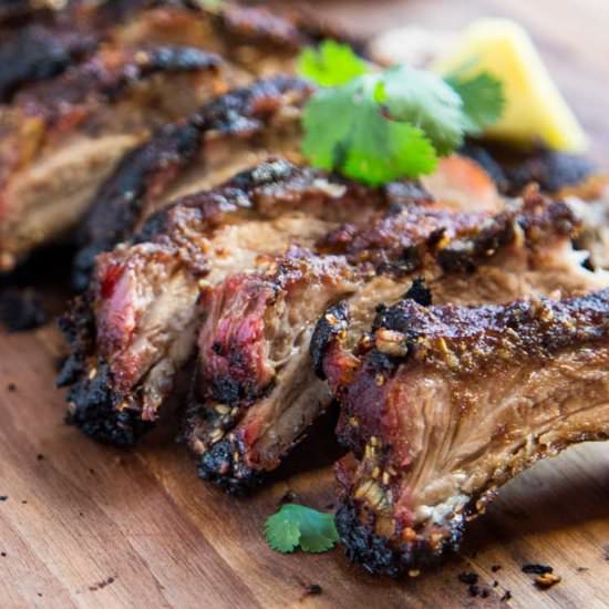 Pineapple Five Spice Pork Ribs