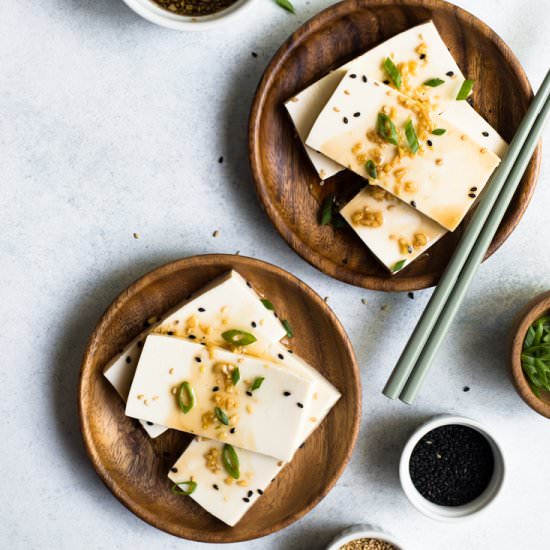Chilled Tofu Appetizer