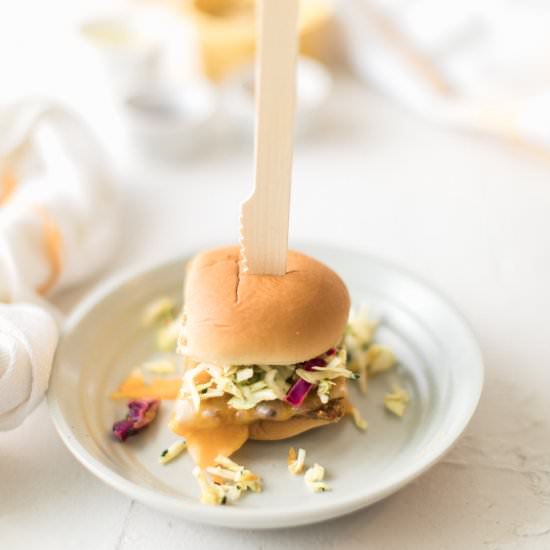 Chipotle Turkey Burger Sliders