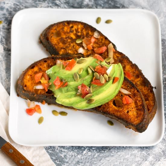 Savory, Spicy Tex-Mex French Toast
