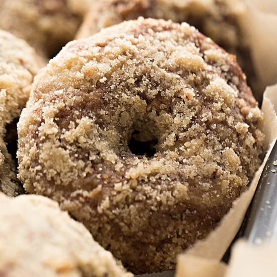 Baked Marble Crumb Donuts