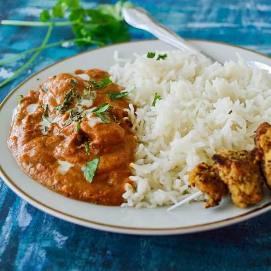 Vegan Chicken Tikka Masala