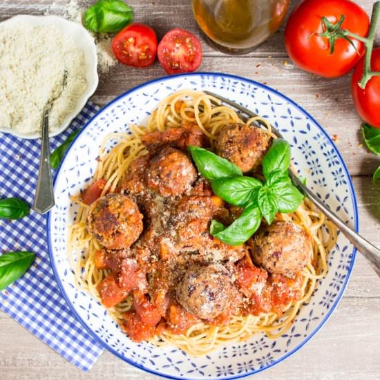 Spaghetti with Meatballs