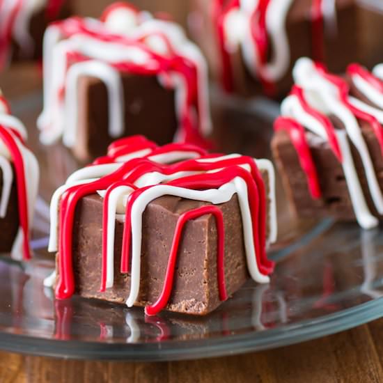 Easy Chocolate Raspberry Fudge