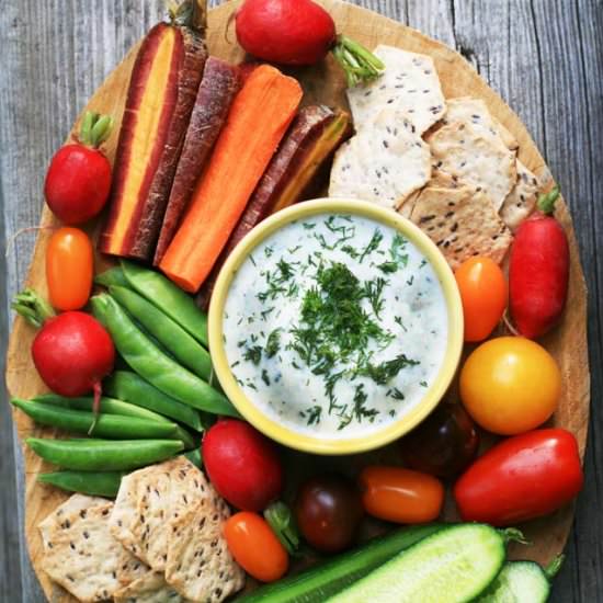Veggie Platter On a Budget