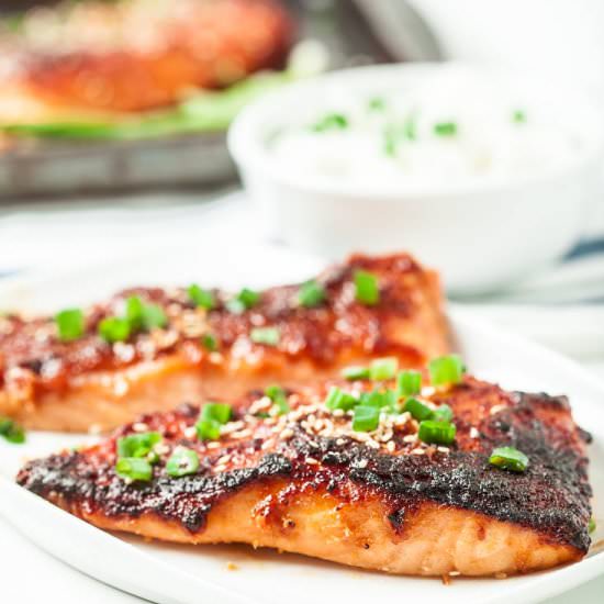Miso Glazed Salmon