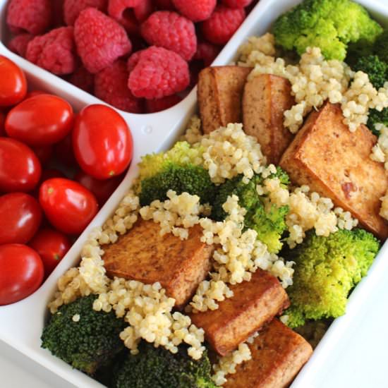 Marinated Tea Tofu & Broccoli