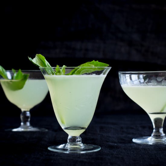Basil & lime gimlet