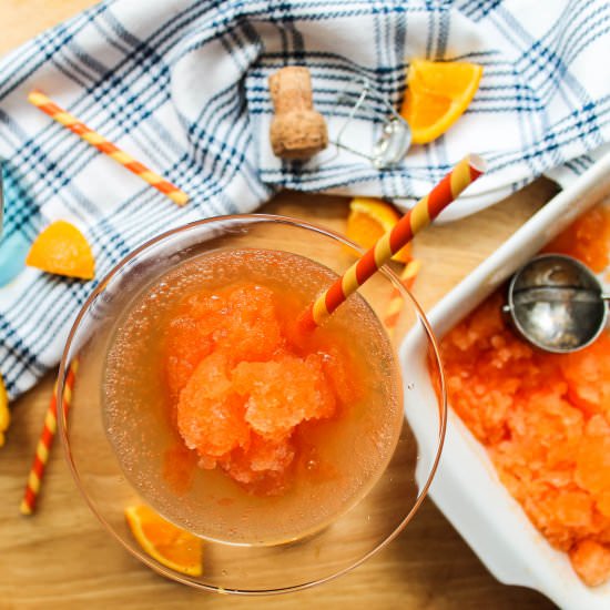 Aperol Spritz Slushies