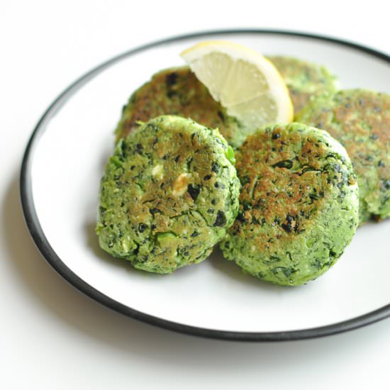 Cavolo Nero and Ricotta Patties