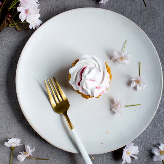 Lemon & Raspberry Cupcakes