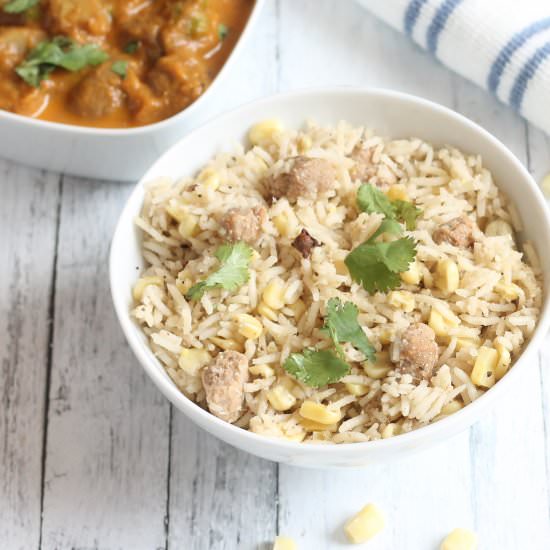 Sweet Corn Pulav
