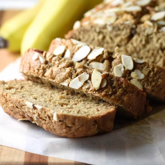 Almond Butter Banana Bread