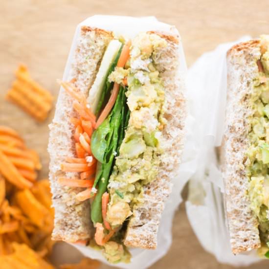 Chickpea Salad Sandwiches