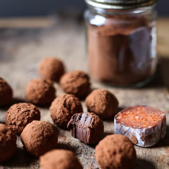 ‘Nduja Chocolate Truffles