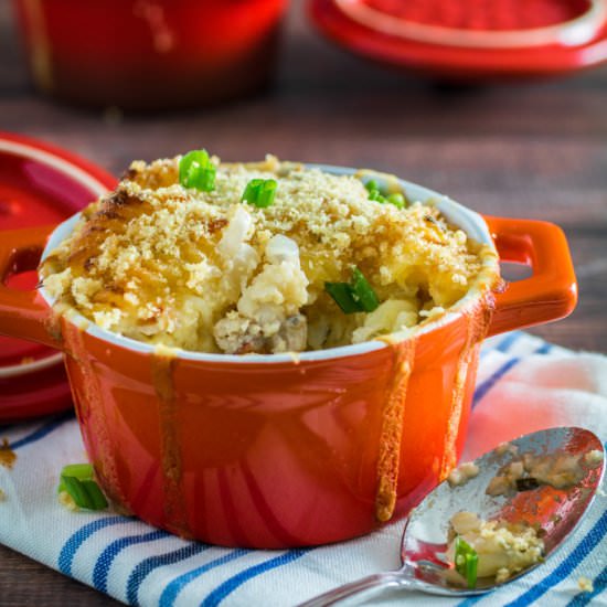 Baked Lobster Mac and Cheese