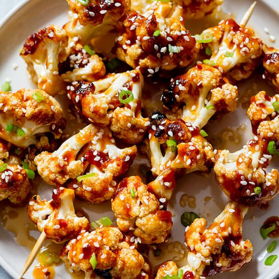 General Tso’s Grilled Cauliflower