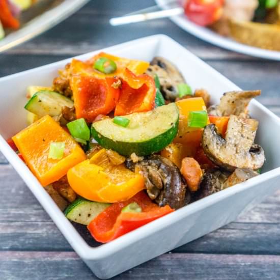 Bacon Roasted Vegetables