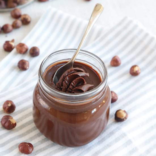 Healthy Sugar-Free Nutella