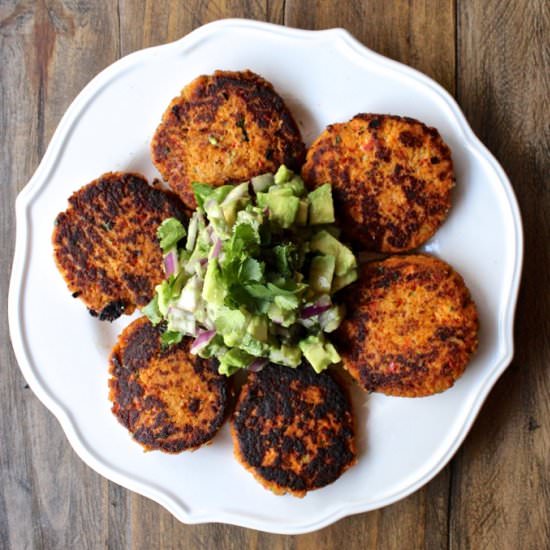 Southwest Salmon Cakes