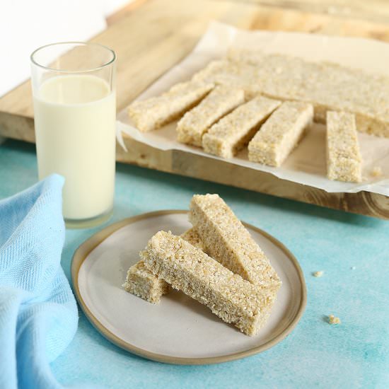 Sesame Coconut Bars