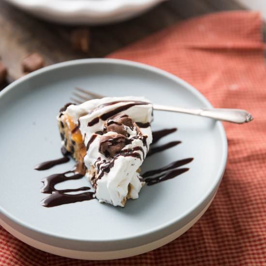 Salted Caramel Peanut Butter Pie