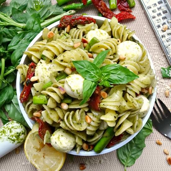 10 Minute Pesto Pasta